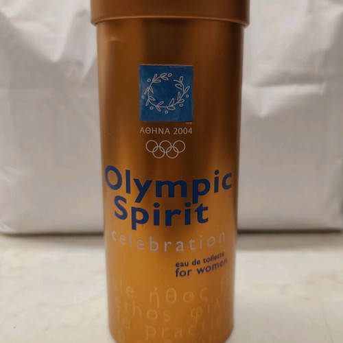 Collectible women's cologne Athens 2004 Olympic Spirit eau de toilette 75 ml new