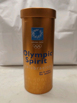 Collectible women's cologne Athens 2004 Olympic Spirit eau de toilette 75 ml new