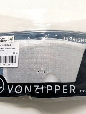 VonZipper Trike Replacement Ski Mask Lens Small Fit Bronze Chrome new
