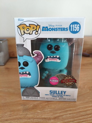 Funko Pop Sulley Flocked Edition 1156 like new