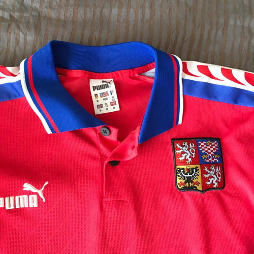Czech Republic 1996/98 Away Football Shirt like new, size M