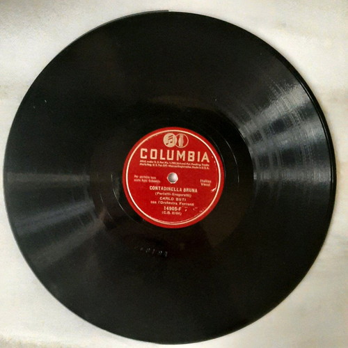 Carlo Buti Latin 78 rpm record used, tango