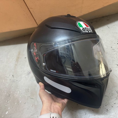 AGV K S Full-Face Helmet Small Like New Matte Black