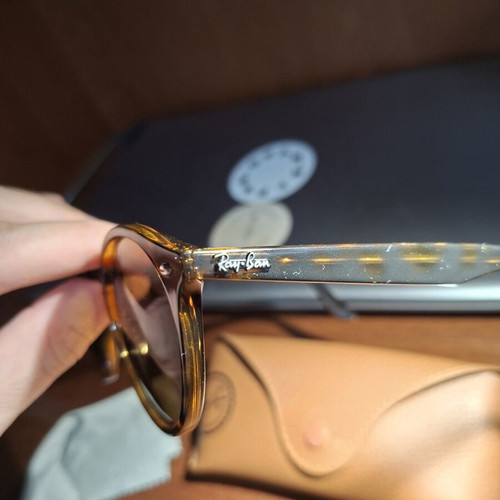 Ray Ban RB2180 710/83 tortoise sunglasses with polarised lenses