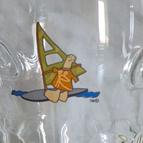Coca Cola collectible glasses with Athena like new