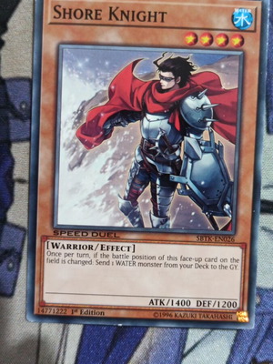 Shore Knight κάρτα Yu-Gi-Oh! σαν καινούργιο