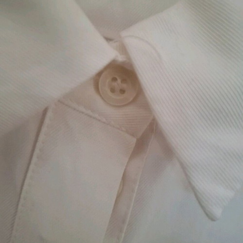 About You crop shirt like new, white, size M