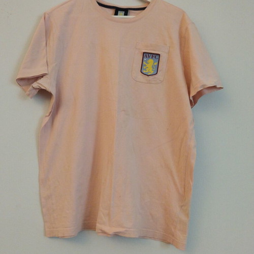 Avfc men's mako t-shirt like new, salmon color, size L