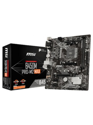 MSI B450M Pro-M2 Max Micro ATX μητρική μεταχειρισμένη, AMD AM4 socket