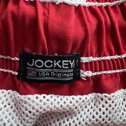 Jockey men's shorts swimwear like new, red, sizes M L