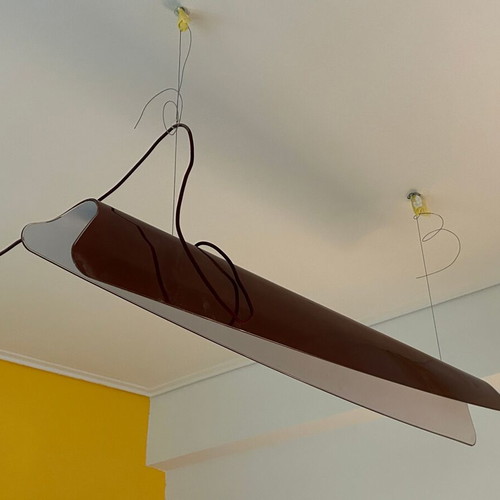 Ceiling light fixture for island or table, like new