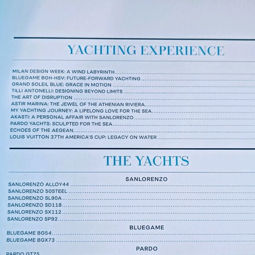 The Yachtsman Report No. 2 2025 premium edition by EKKA Yachts