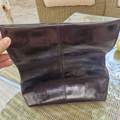 Massimo Dutti Handbag Like New Leather Clutch