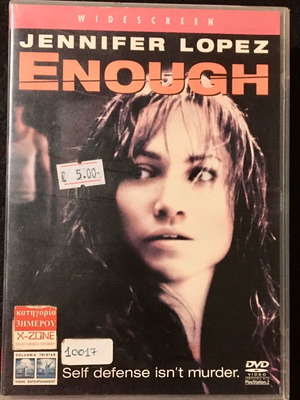 DVD Enough 2002 μεταχειρισμένο, θρίλερ δράσης με υπότιτλους