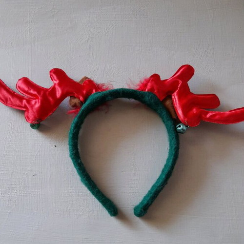 Reindeer headband for pet like new