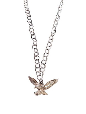 Χειροποίητο κολιέ Αετός από ανοξείδωτο ατσάλι unisex