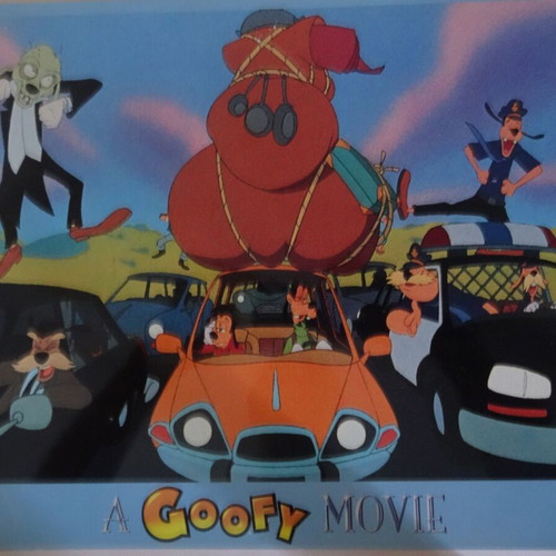 A Goofy Movie Disney authentic cinema photos set of 8 like new