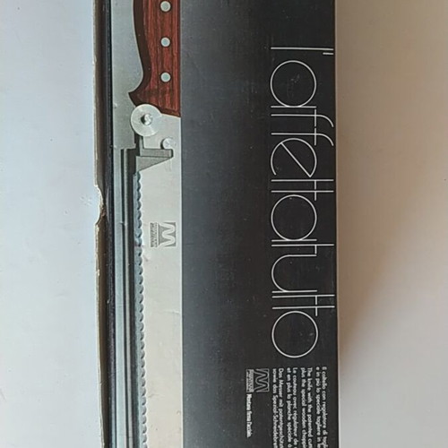 Adjustable Meat Cutting Knife Montana Italy with Cutting Board new