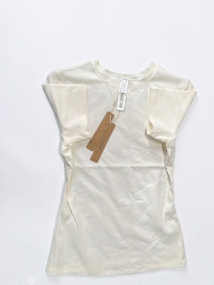 Skims by Kim Kardashian Off-White Tee size S new