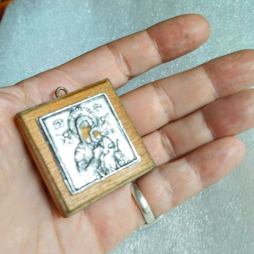 Mini double icon used, The Blessing of Tinos