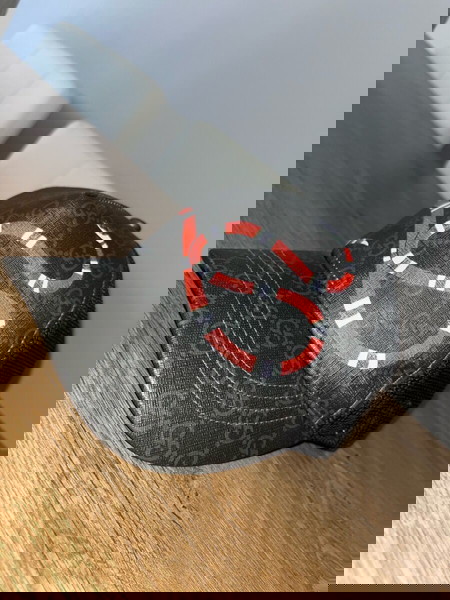 Gucci Kingsnake print GG supreme Baseball Hat