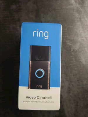 Amazon Ring Doorbell 2nd gen new sealed, bronze color