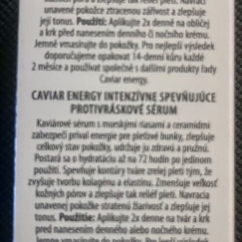 Dermacol Intensive Anti-Aging Caviar Energy Serum new