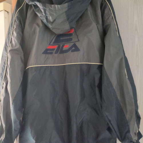 Fila Ugly Duck windbreaker jacket XL like new, grey