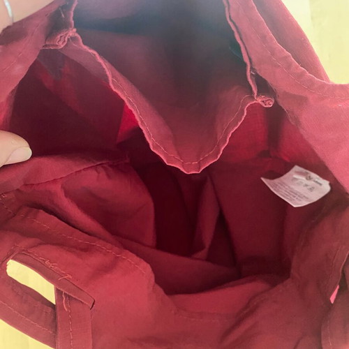 Notabag backpack and shoulder bag like new, burgundy red
