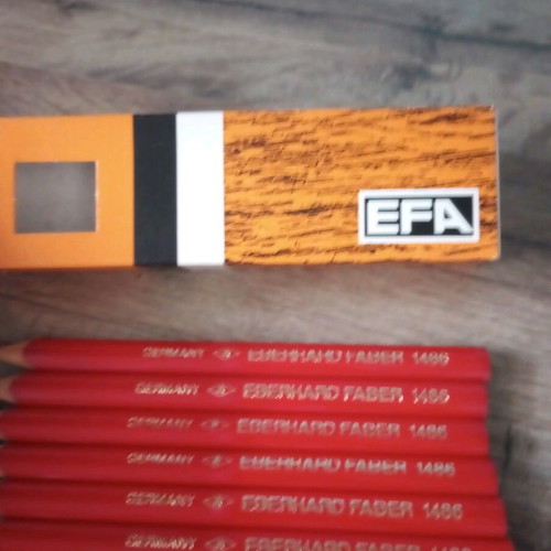 Faber 1486 carpenter pencils new, pack of 12 rare