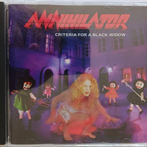 Annihilator Criteria for a Black Widow CD used, 1st edition 1999