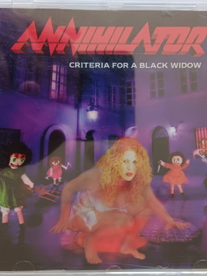 Annihilator Criteria for a Black Widow CD used, 1st edition 1999