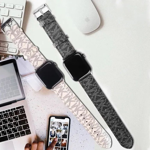 Michael Kors Eco Leather Straps for Apple Watch new