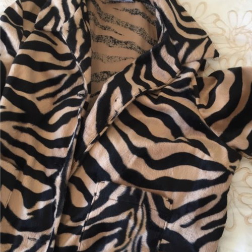 Reclaimed Vintage animal print jacket and skirt set new
