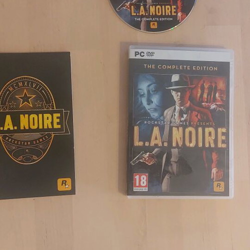 L.A Noire PC game used, official Rockstar game