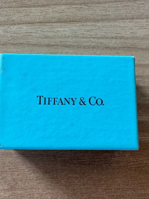 Tiffany & Co jewelry box used, turquoise color