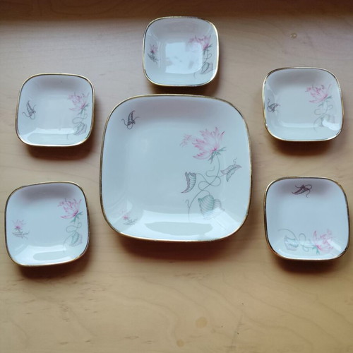 Seltmann Weiden Bavaria 22247 315 plates used, set of 6
