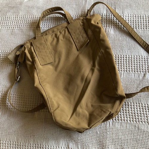 Zara cargo hand and crossbody bag like new, khaki