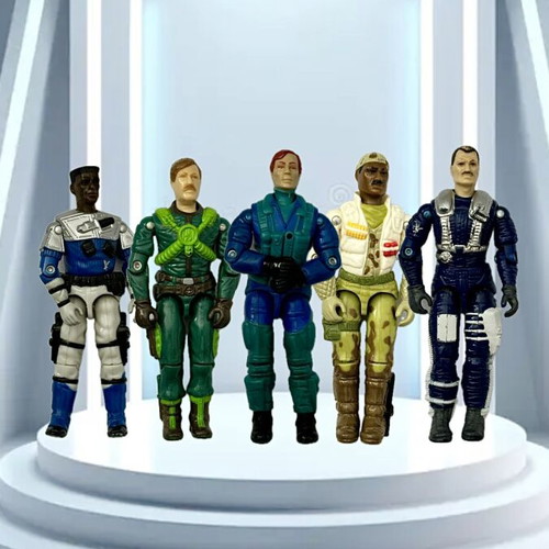 G.i.Joe figures used, pack of 5