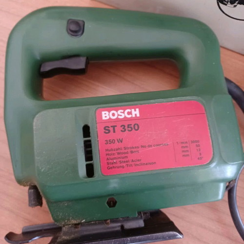 Σεγά Bosch ST350 σε vintage μεταλλική εργαλειοθήκη σαν καινούργιο