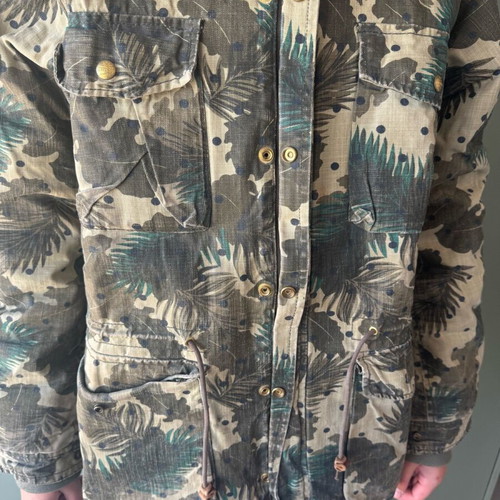 Men's jacket Scotch & Soda used, black and green, XL
