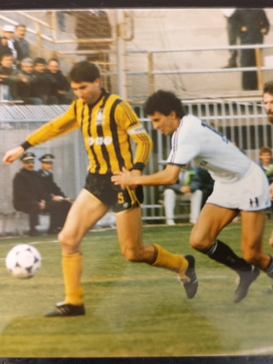 Dinos Kouis old photo Aris Thessaloniki used