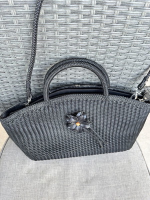 Women's black shoulder bag like new