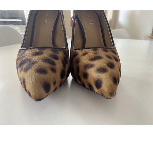 Nine West leopard print pumps used, size 38, multicolor