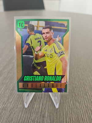Cristiano Ronaldo Panini Top Class Unbeatable Al Nassr Green