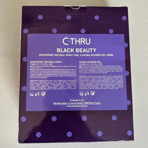 C•Thru Black Beauty women's gift set new