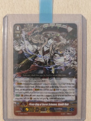 Κάρτα Cardfight!! Vanguard Pirate King of Secret Schemes Bandit Rum σαν καινούργιο