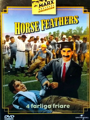 Horse Feathers DVD μεταχειρισμένο κωμωδία με υπότιτλους