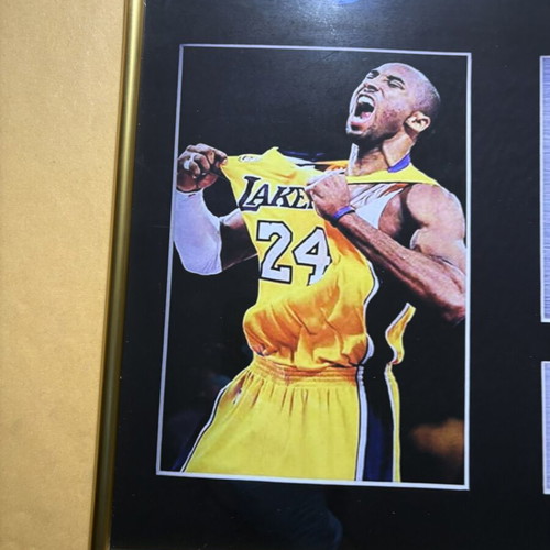 Kobe Bryant Replica Signed Poster new, Los Angeles Lakers