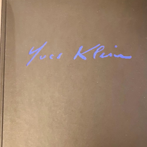 Yves Klein coffee table book like new